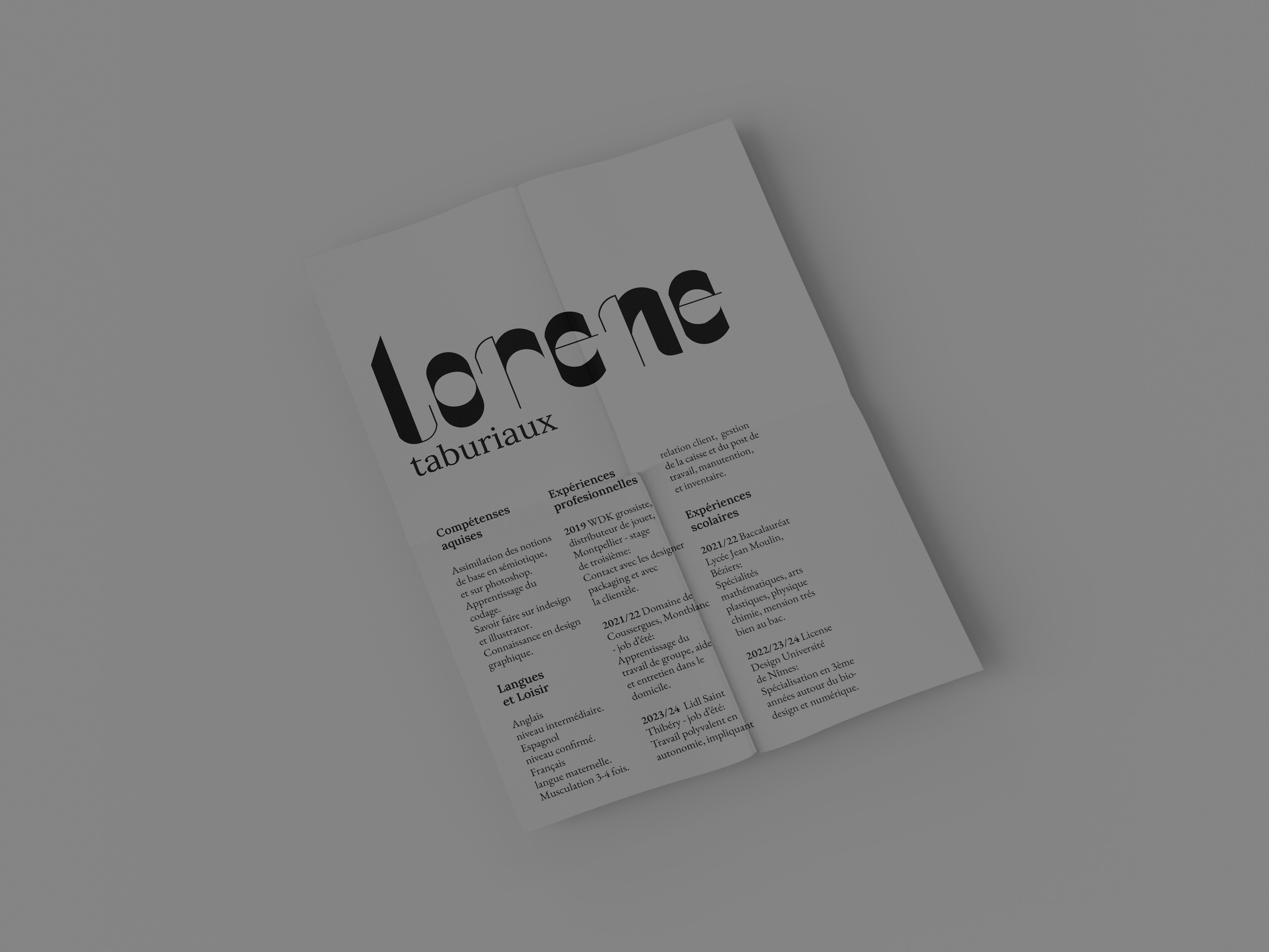 Recherche typographique