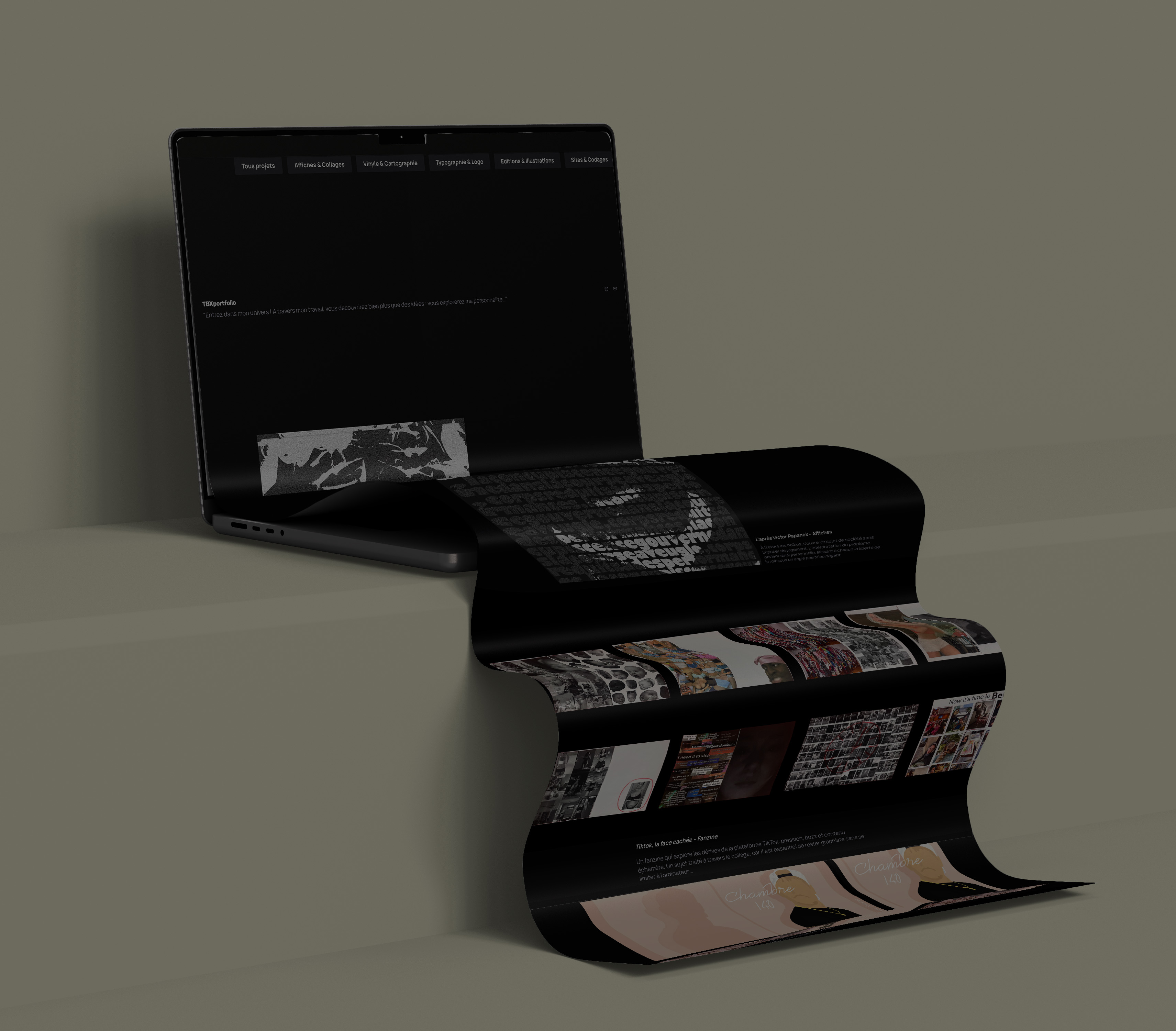 Ancien portfolio Wordpress